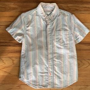 Crewcuts Rainbow Stripe Shirt